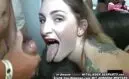 Sperma schlucken auf Gangbang Party - Cumshot Porno